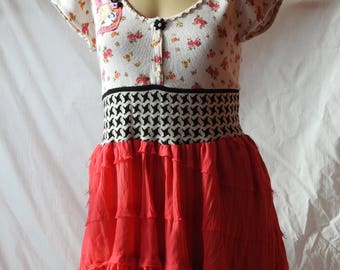 Fun Girls Upcycled Top
