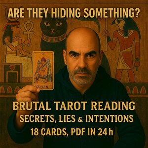 What are they hiding from you? Brutal Tarot Reading: 21-Card Deep Truth