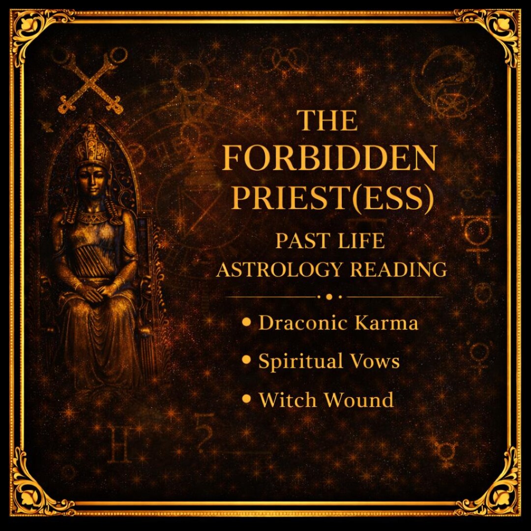 Past Life Astrology Reading: Forbidden Priest(ess). Draconic Karma ...