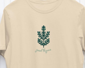 Good Thymes, Herb Puns, Kochen, Koch, lustiges Grafik-T-Shirt