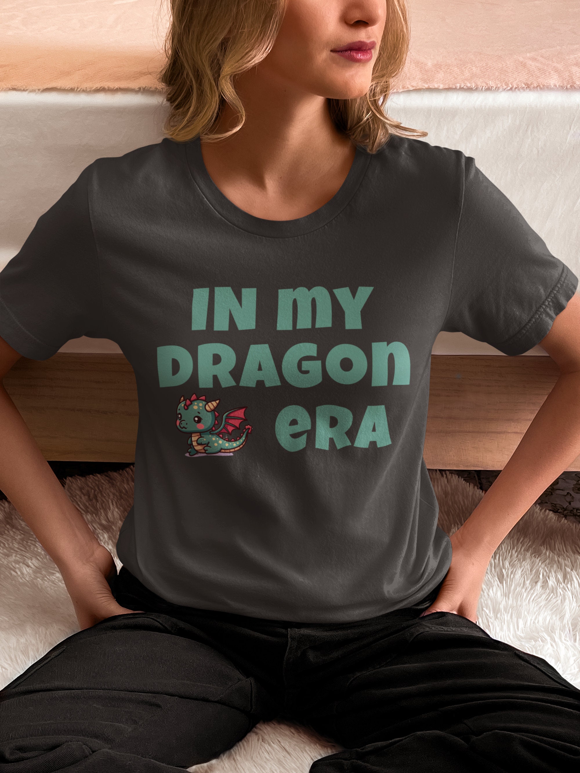 私のドラゴン時代、ユニセックスソフトスタイルTシャツ - Etsy 日本