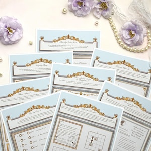 Lot de 8 jeux de société inspirés de Bridgerton | Jeux de société de l&#39;ère Regency |