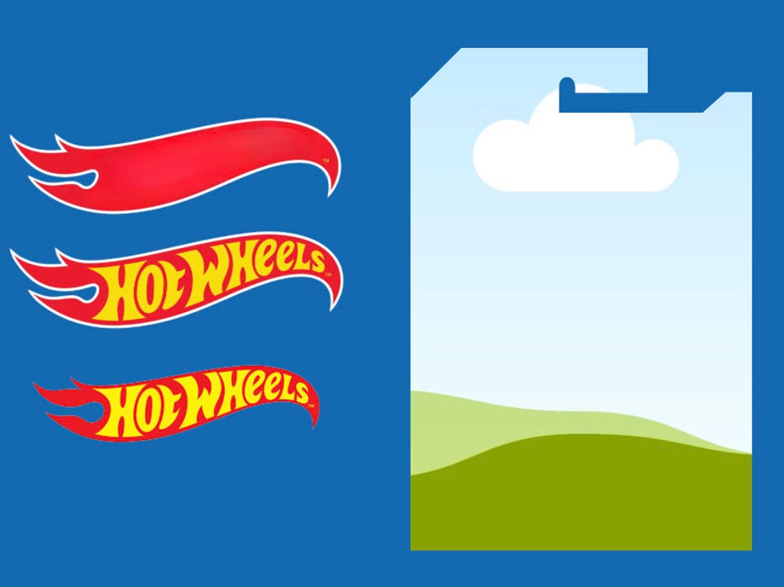 Hot Wheels Template Blank Template Hotwheels Canva Template Etsy Hot Wheels Template Blank Template Hotwheels Canva Template Etsy