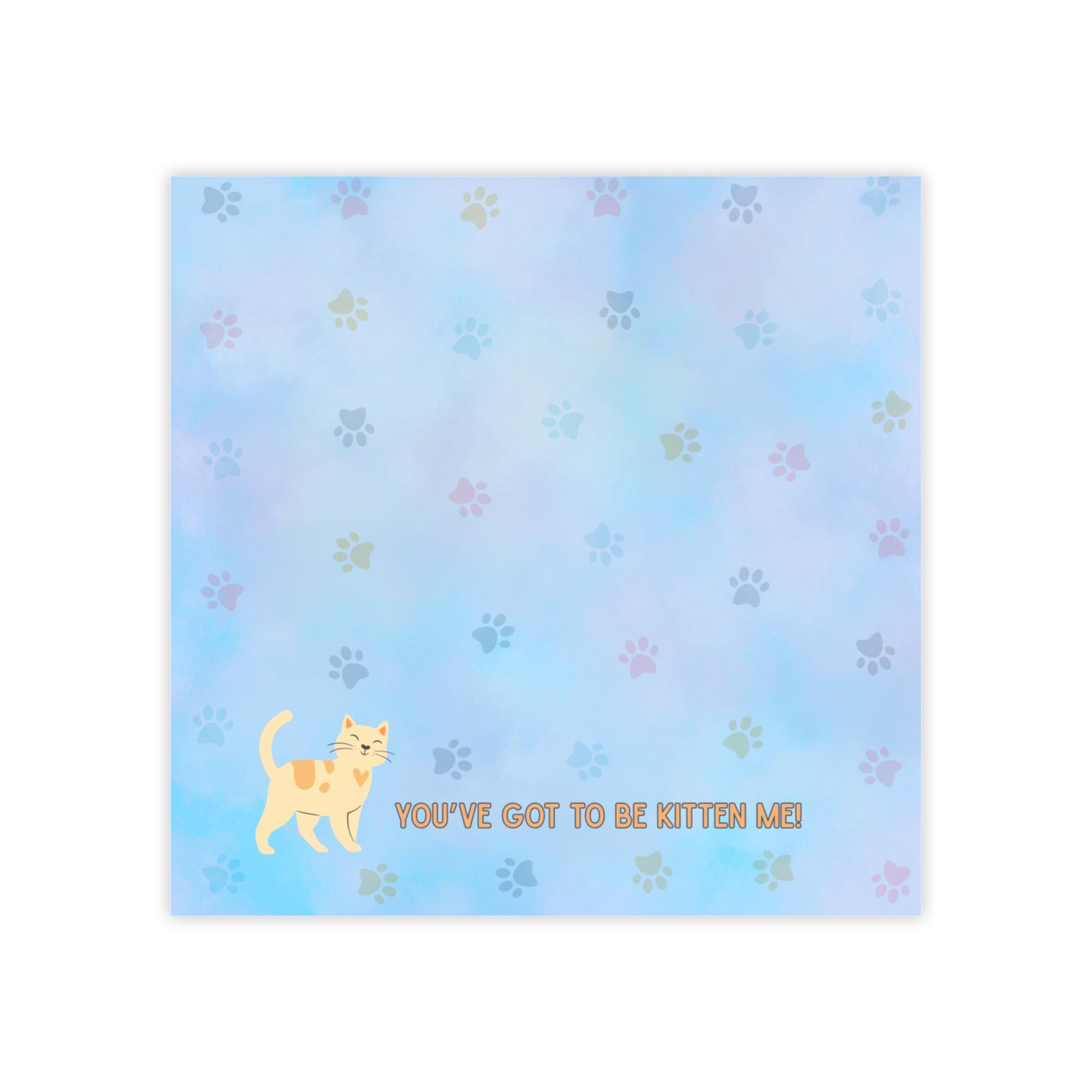 Cute Cat Themed Post-it® Note Pads, Adorable Stationery for Cat Lovers ...