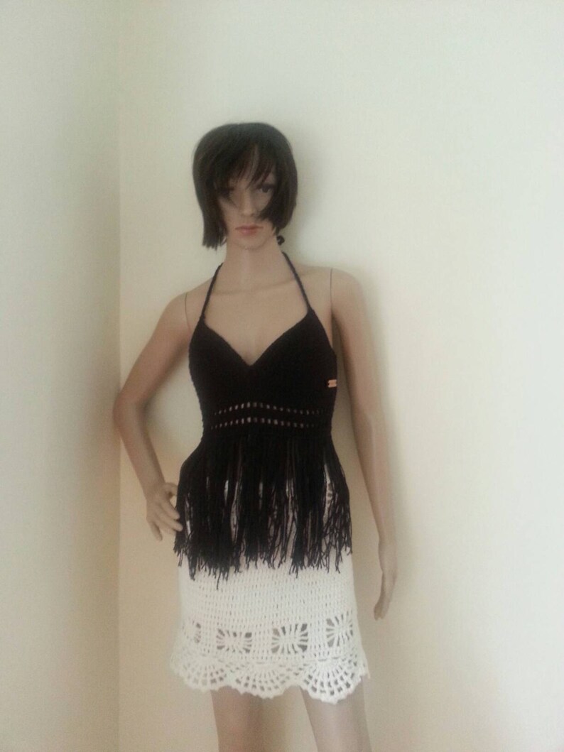 edm crochet bikini top crochet halter top crochet crop top festival clothing boho crochet top Crochet hippie top Crochet festival top