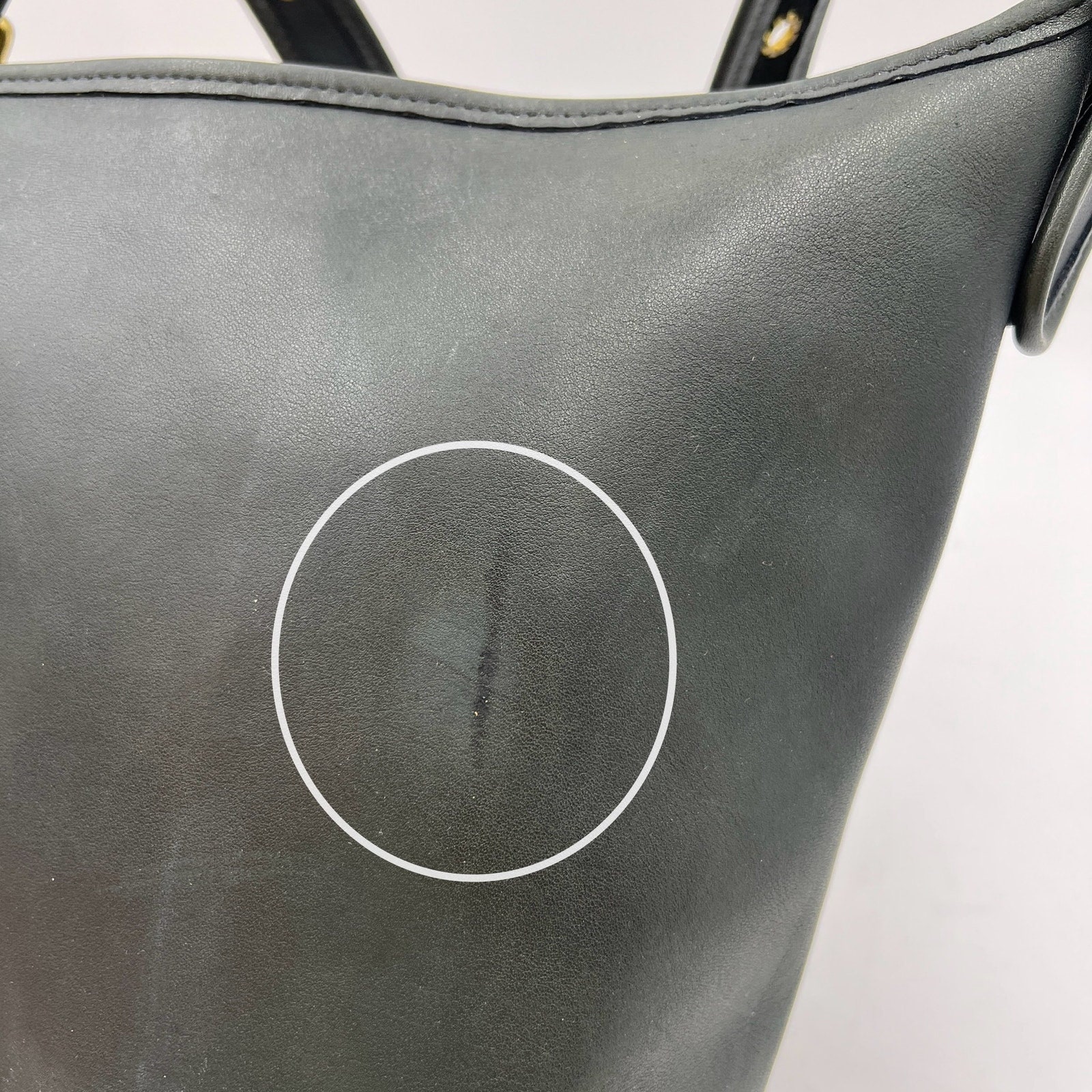 Vintage Coach Helen Berg's Legacy Duffle Sac Feed Bag