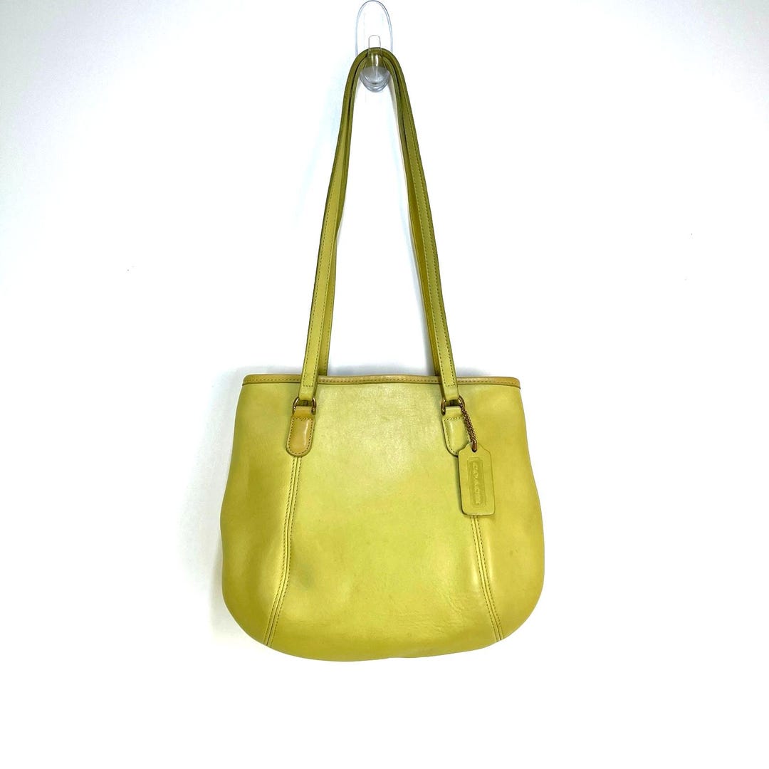 バッグ Vintage Coach Small Framed Pouch Bag Coach Vintage - Framed Pouch Medium (Small) 9996, Lime