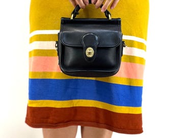 バッグ Vintage COACH Willis 9870 Black USA Vintage Coach Willis Style 9927 Black W Hang Tag USA Made - Etsy