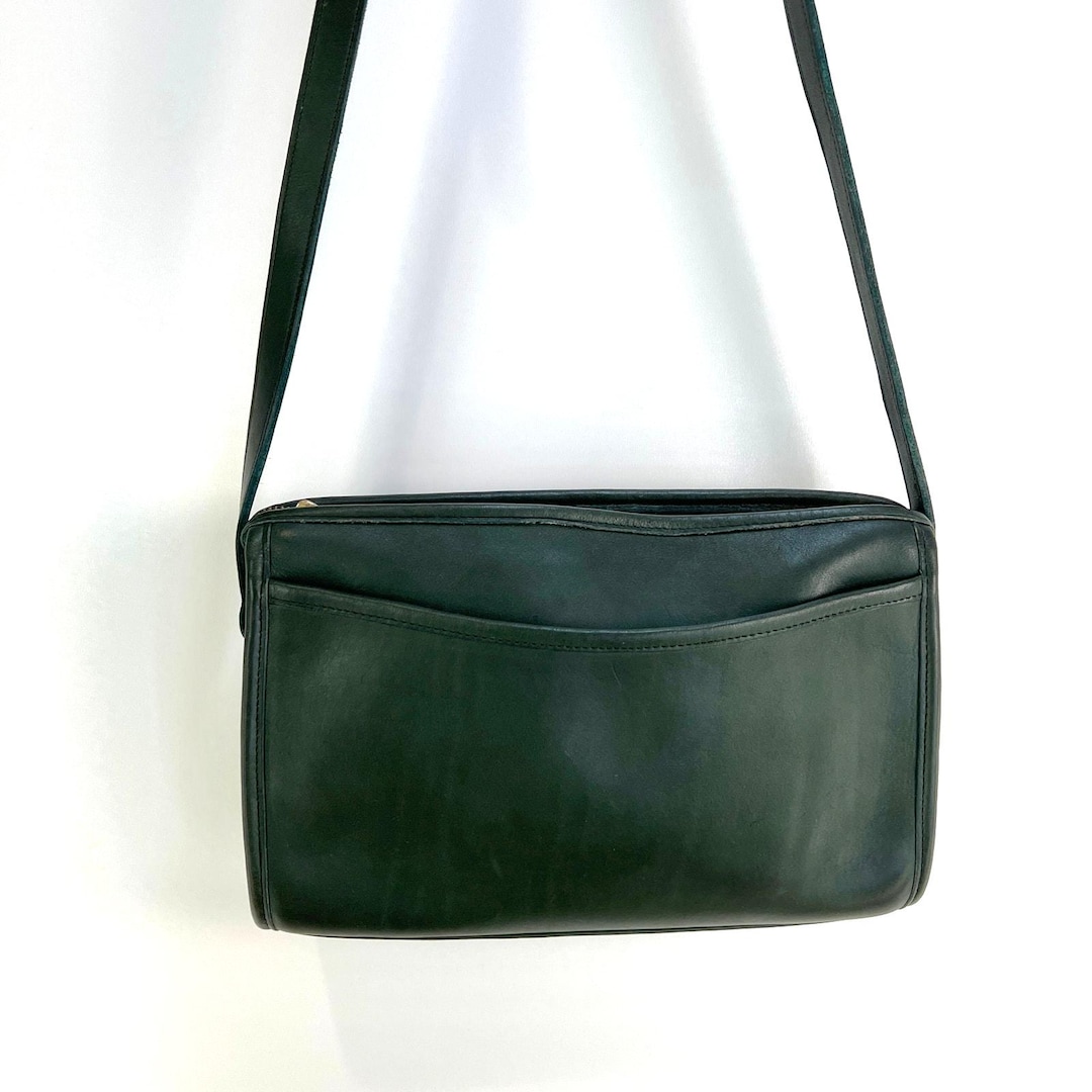 バッグ Vintage Coach Pelham Zip Green Handbag Vintage Coach Pelham Zip Green Handbag | eBay