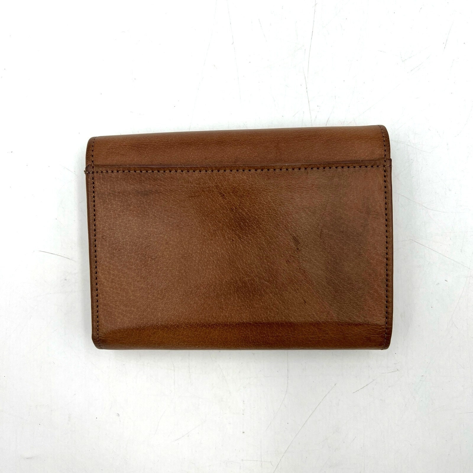 Vintage 80's Unisex Coach Trifold Wallet Water Buffalo