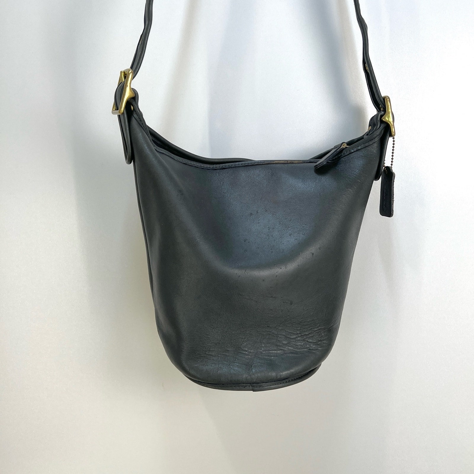 Vintage Coach Helen Berg's Legacy Duffle Sac Feed Bag
