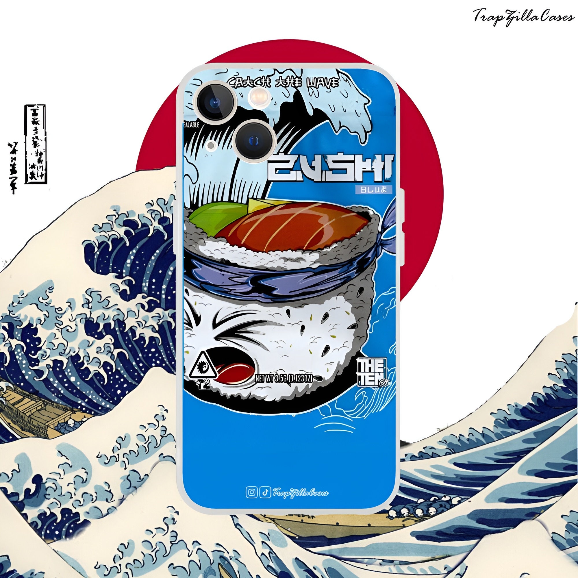 Trapzilla Phone Case Cover| Weed Marijuana Cannabis Mylar Bag