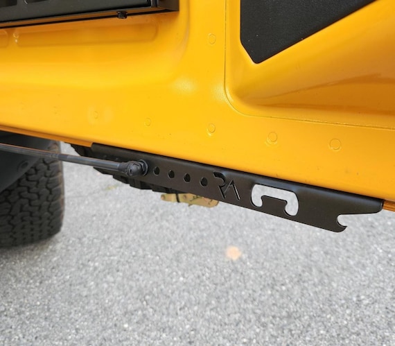 Bronco Tailgate Limiter (Black Powdercoated)- 6th Gen