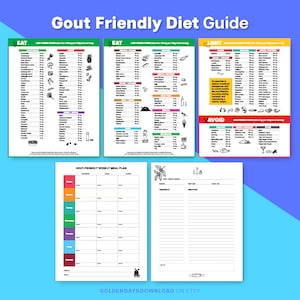 Liste d'aliments pour un régime contre la goutte Aliments à faible teneur en purines du Guide alimentaire à faible teneur en acide urique