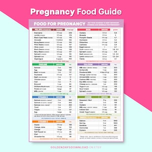 Schwangerschaft-Nahrungsführer Gesunde Ernährungs-Liste der Lebensmittel Schwangere Mahlzeit-Planung Mutterschafts-Diät-Plan Empfohlene Mineralien für die Schwangerschaft