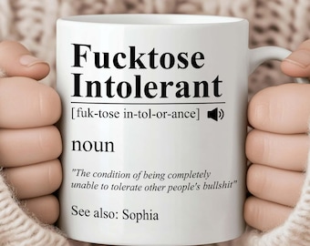 Taza divertida para intolerantes a los gatos – Regalo de broma sarcástico