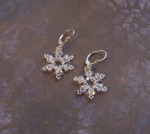 Swarovski earrings snowflake online