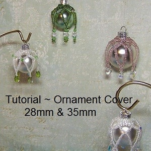 Tutorial, Swarovski Ornament Covers - Instant Download