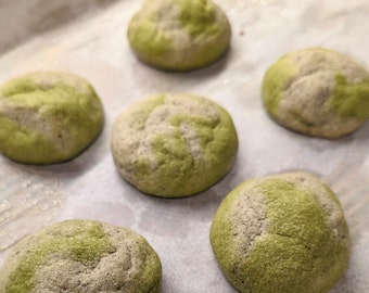 Black Sesame Matcha Fusion Cookies