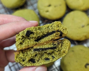 Matcha Oreo Cookies