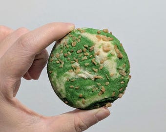 Creamy Coconut Pandan Cookies