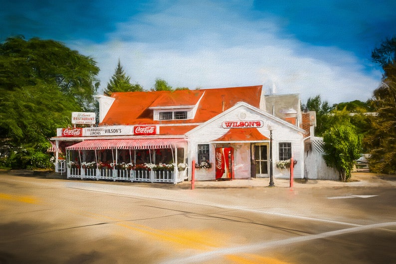 Door County Wilson S Restaurant And Ice Cream Parlor Etsy