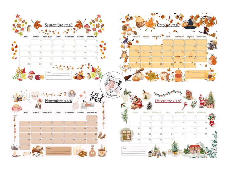 Calendrier Mural 2026-2027 (18 Mois) - Format 43x21 Cm - Pour Planification Maison, Bureau, école - Décoratif Et Pratique