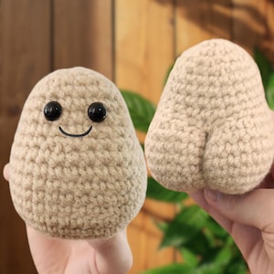 Crochet positive potato with a butt (PATTERN ONLY)