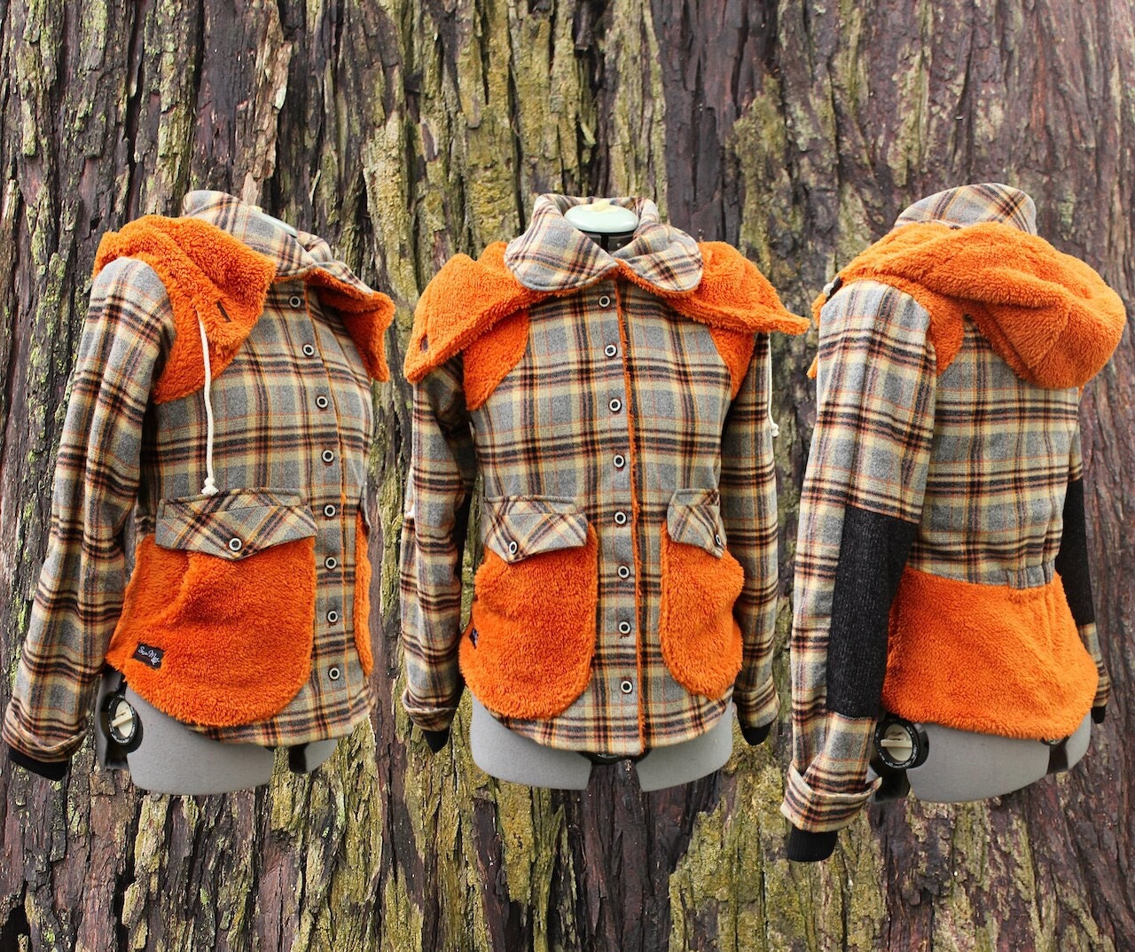 Battnot Damen Sherpa Gefüttert Flanell Hemdjacke B Produktbild-Vorschau 5