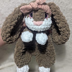 Handmade Crochet Bunny Plushie