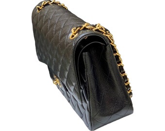 Chanel Caviar Leather Bag