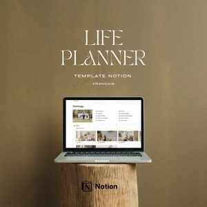 Life planner Template concept French image 8