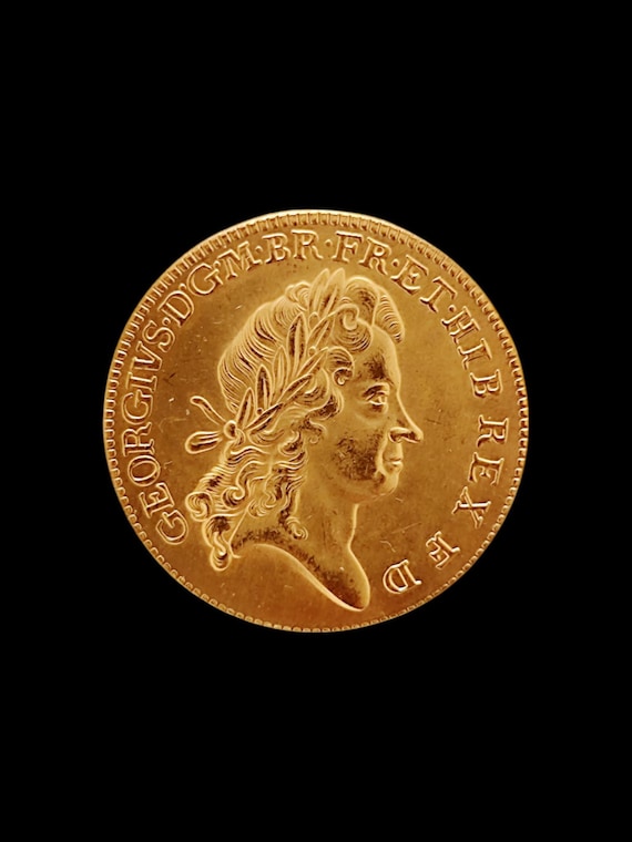 イギリス ジョージ3世コイン、1777年 – 金メッキ記念品、英国王室歴史 