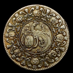 City of Basel,  2 Thalers 1710 Years, Commemorative Souvenir coin. Silver plated