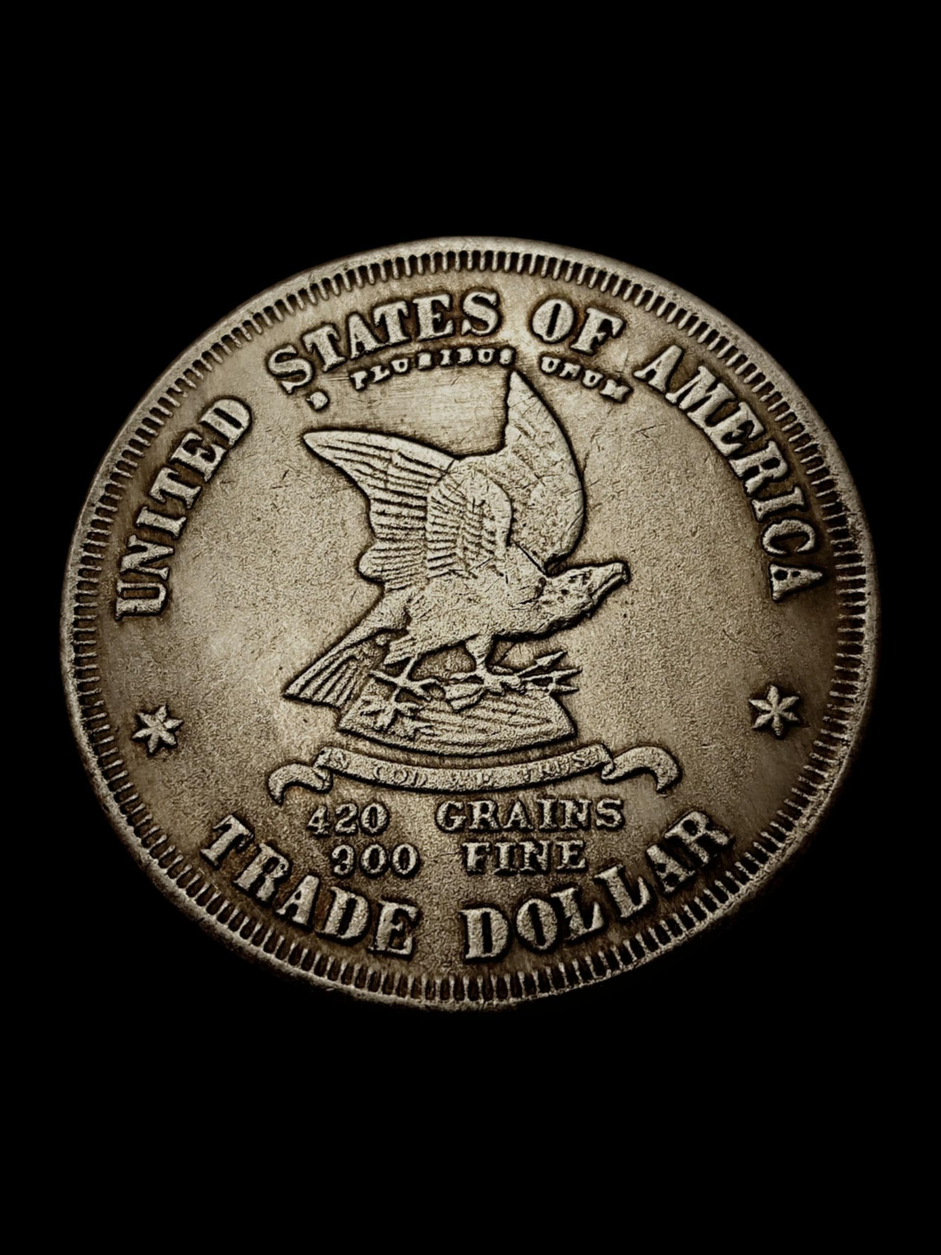 USA 1 Dollar (trade Dollar), 1873 - Commemorative Souvenir Coin