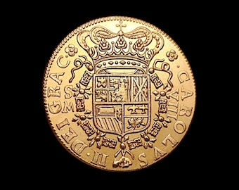 Historical Carolus 111 *1786* 8 Reales -spanish Coins /spanish