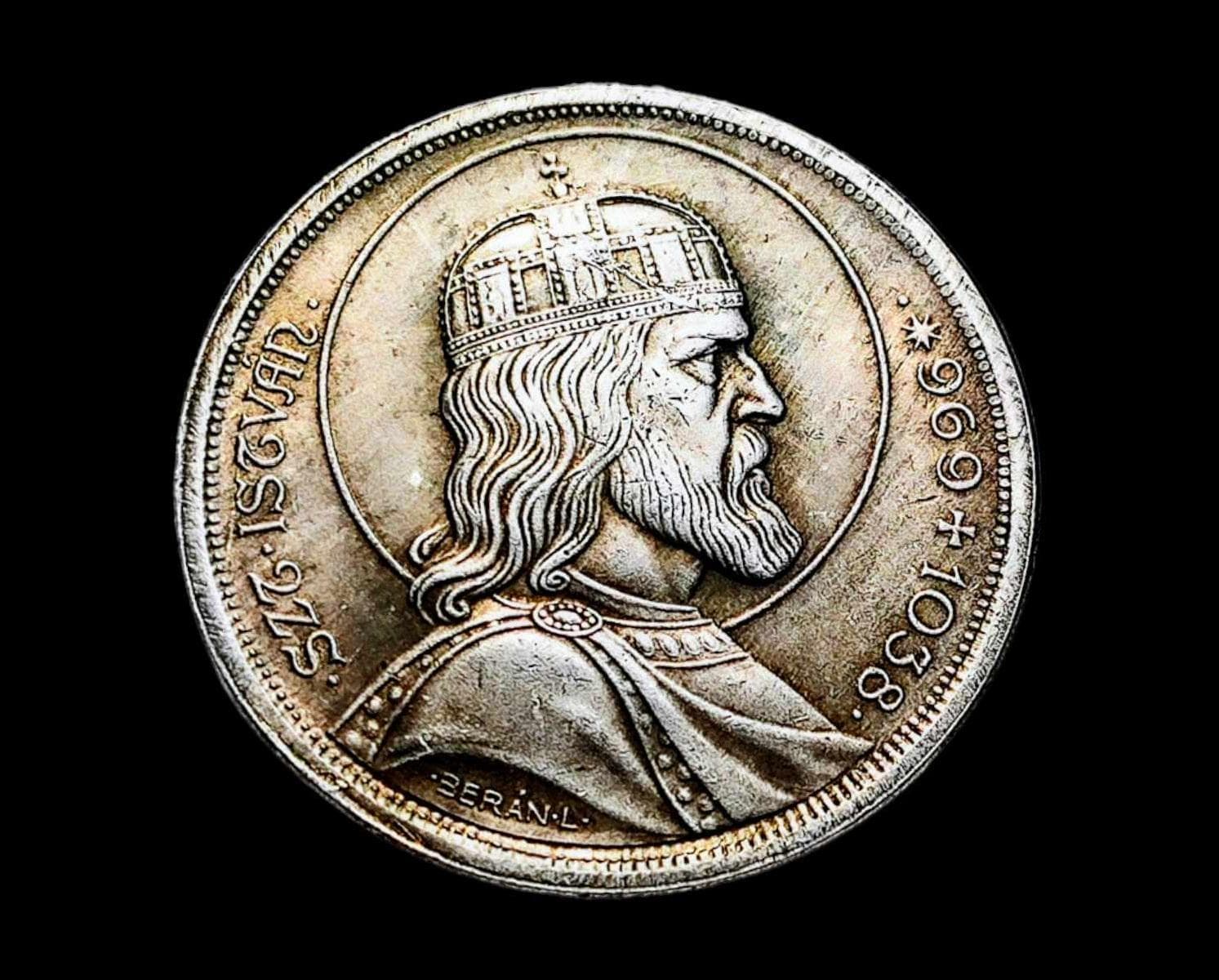 ⭐️【PCGS PR66DCAM 】ハンガリー 500Frt 聖シュテファン Hungary, 900 Years Since Death of Saint Stephan, Commemorative