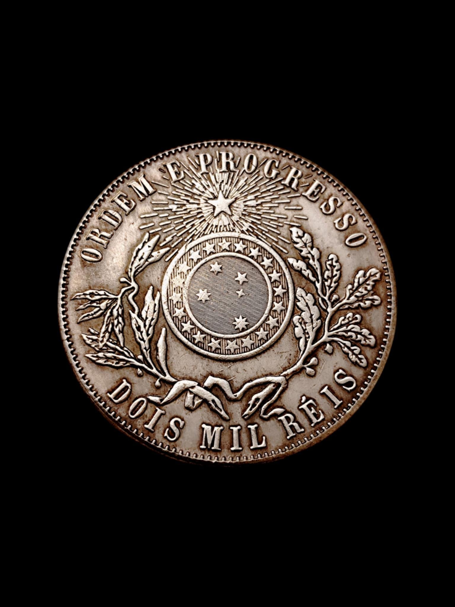Antique coins brazil - Etsy 日本