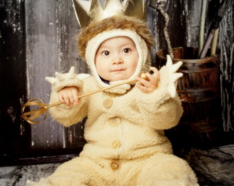 Wild Things MAX  Baby and Kids Costume |  Crown sold separately | Handmade in USA