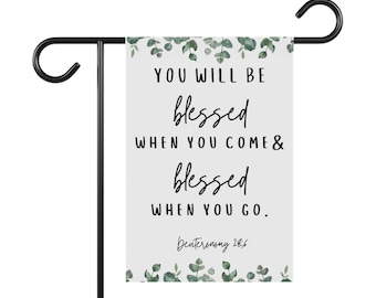 Blessed Garden Flag