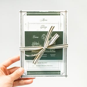 Invitación de boda personalizada ilustrada a mano, invitación de boda elegante, invitación de boda personalizada, invitaciones atemporales, boceto de lugar personalizado