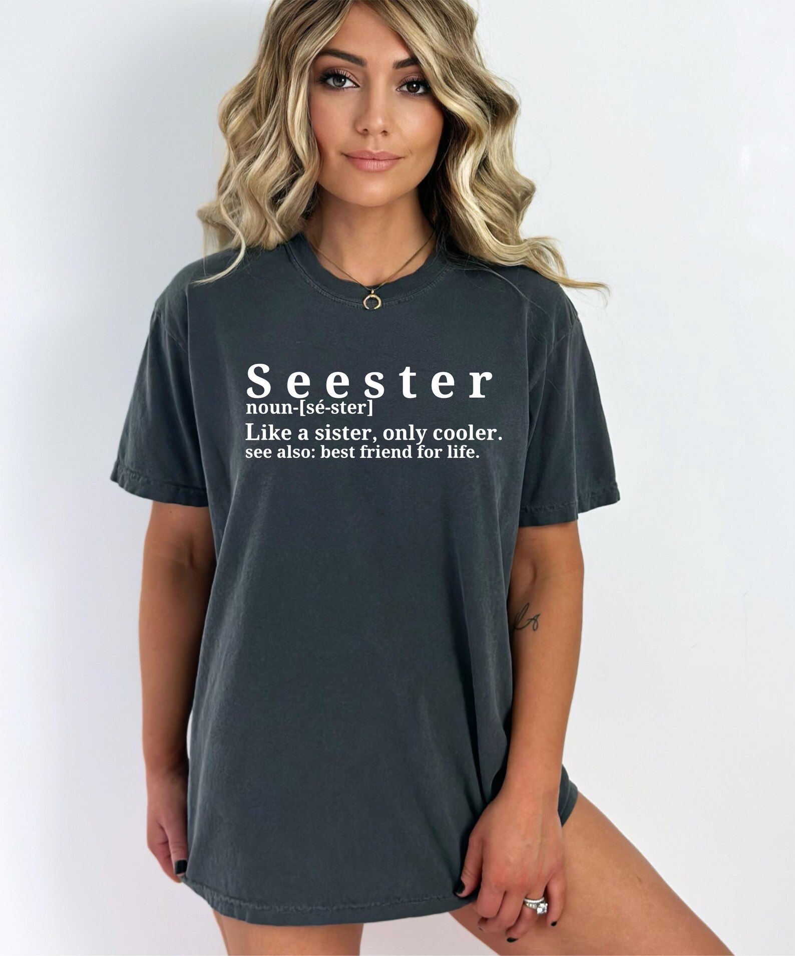 Seester Noun Comfort Colors Shirt, Seester Definition Tshirt, Seester