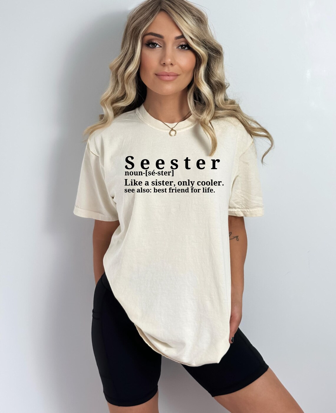 Seester Noun Comfort Colors Shirt, Seester Definition Tshirt, Seester