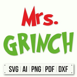 Grinch Family Svg | Grinch SVG | Team Grinch SVG | Papa Mama Little Grinch | Christmas Grinch|Mrs Grinch| Ms Grinch