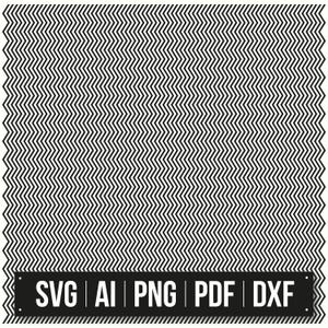 Könnte beinhalten: Schwarz-weißes Chevron-Muster Digitalpapier. Die Dateiformate SVG, AI, PNG, PDF und DXF sind enthalten.