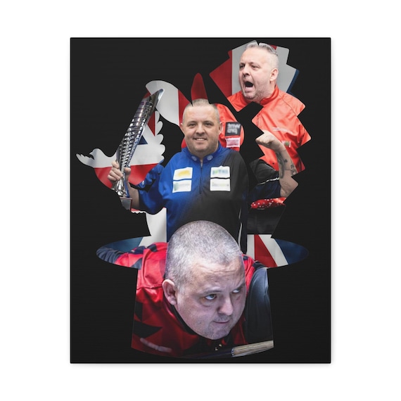 Chris "The Magician" Melling Matte Canvas Wall Art, Unique Home Décor, Gift for Sports Lovers