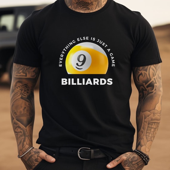 9 ball Billiards, Everything Else is Just a Game. Pool, Billiards, Pocket Billards, Snooker, Carom.