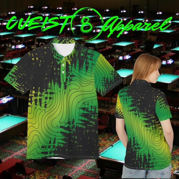 Team Jersey Polo (AOP). Full custom printing of team and player names.