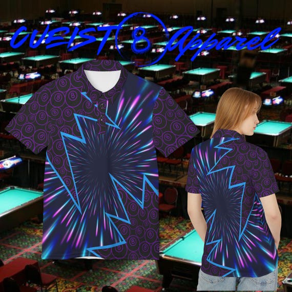 Team Jersey Polo (AOP). Full custom printing of team and player names.