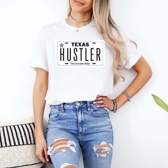 Texas License Plate Hustler. Pool Player, Pool, Billiards. 8 ball, 9 ball. 10 ball. Carom, Snooker, 14.1, straight pool. Gift.